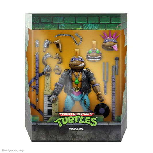 Tortues ninja figurine Ultimates Punker Donatello 18 cm