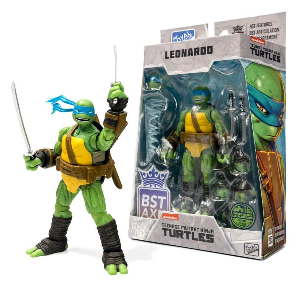 Tortues Ninja figurine BST AXN Leonardo (IDW Comics)