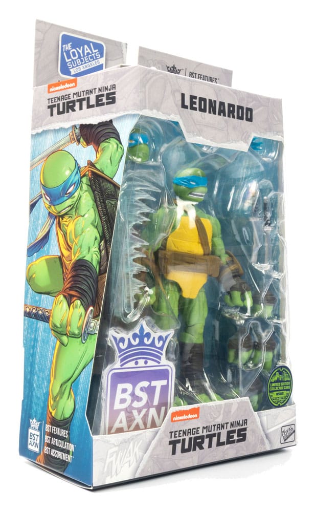 Tortues Ninja figurine BST AXN Leonardo (IDW Comics)