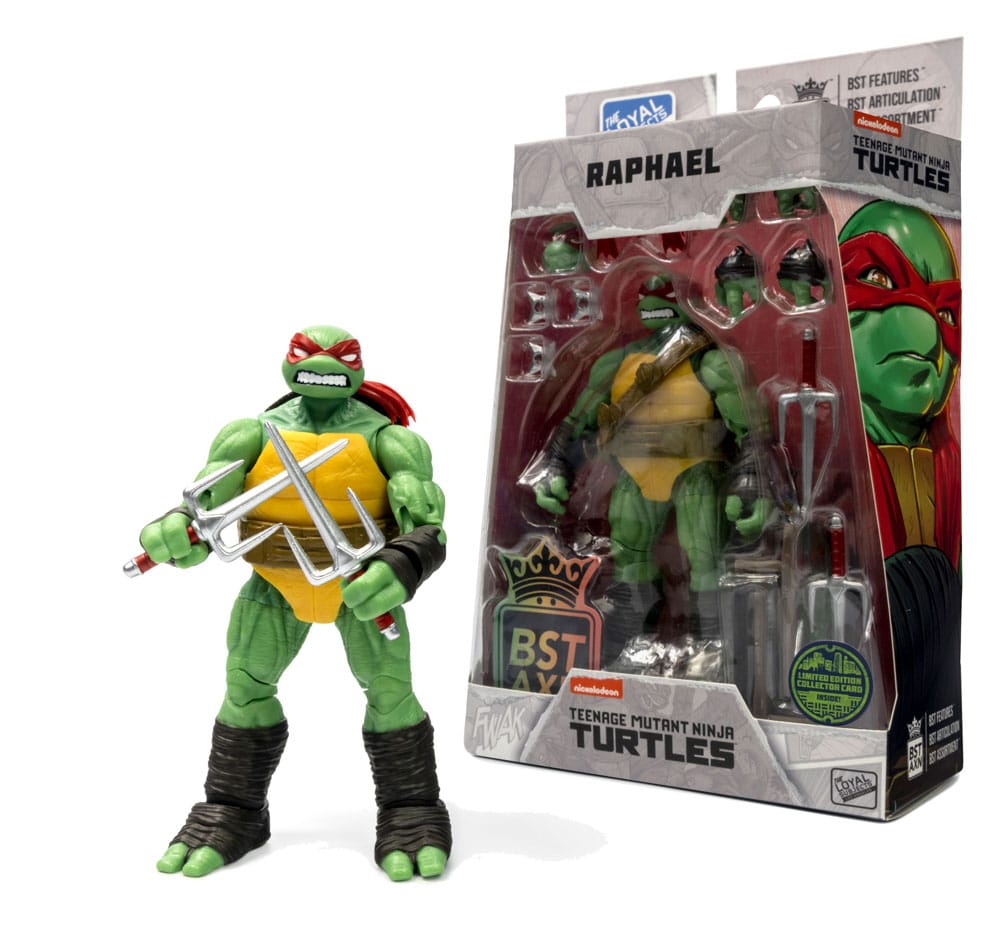 Tortues Ninja figurine BST AXN Raphael (IDW Comics)