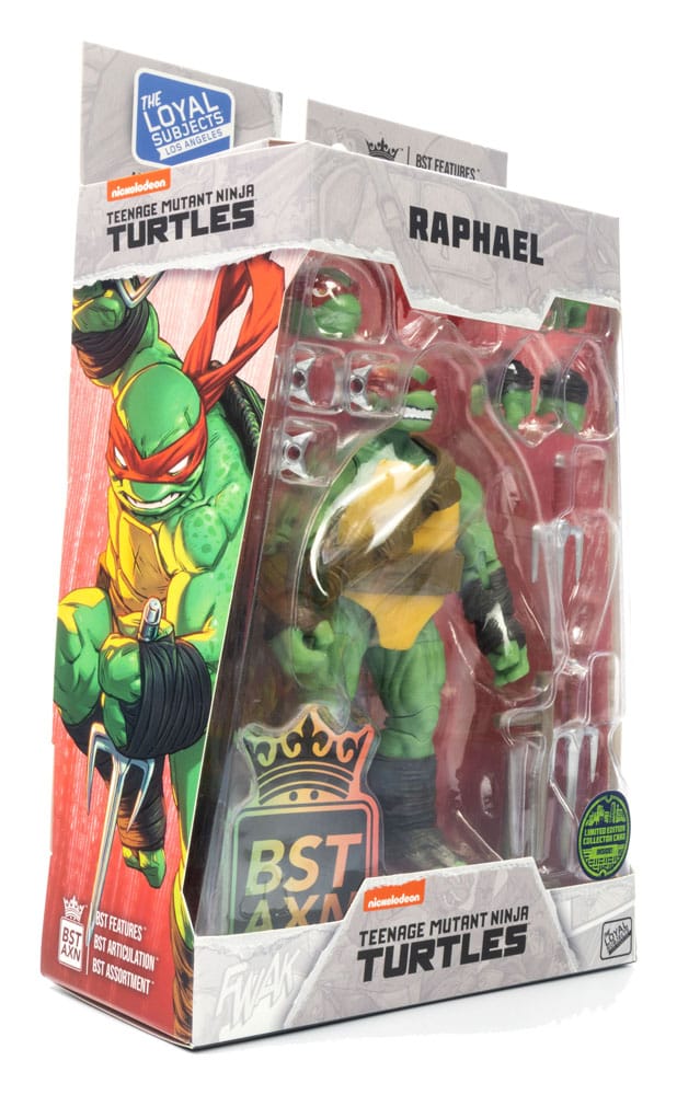 Tortues Ninja figurine BST AXN Raphael (IDW Comics)