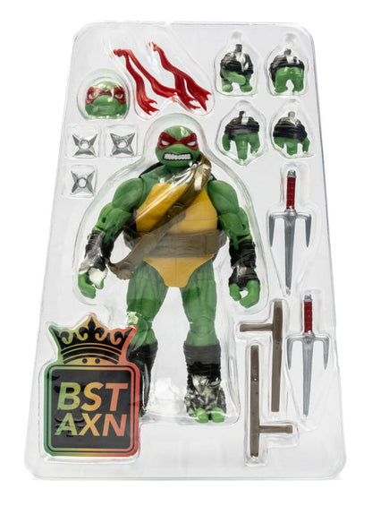 Tortues Ninja figurine BST AXN Raphael (IDW Comics)