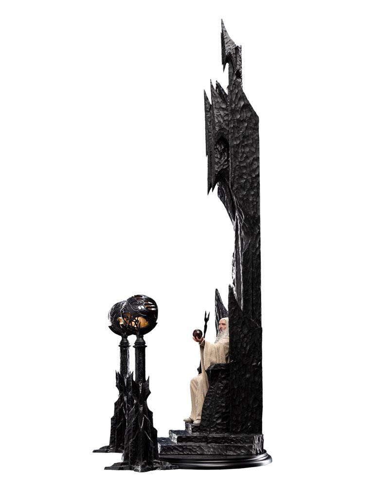 Le Seigneur des Anneaux statuette 1/6 Saruman the White on Throne 110 cm